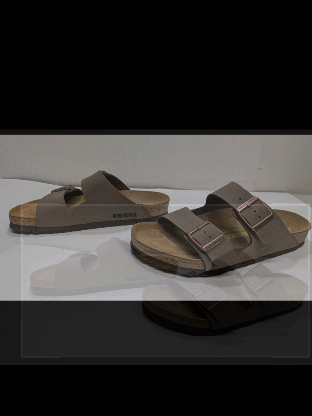 Birkenstock Arizona Slides Sandals Mens Brown 30 L8 M6 - Picture 9 of 14